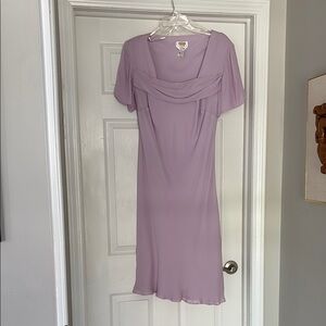 Elegant Lavender Dress